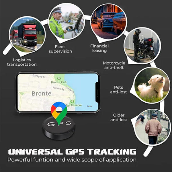 🔥 Mini Magnetic GPS Tracker