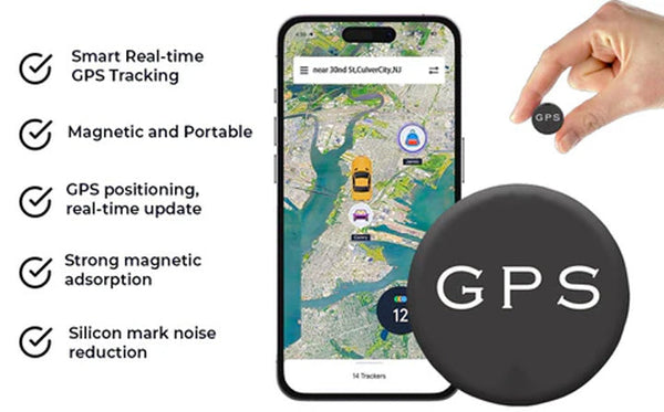 🔥 Mini Magnetic GPS Tracker