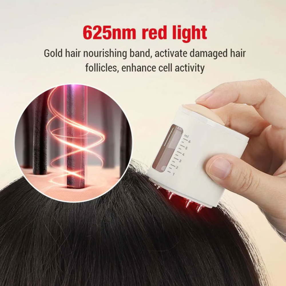 EMS Scalp Massager Comb with Red Light Therapy - IKEA