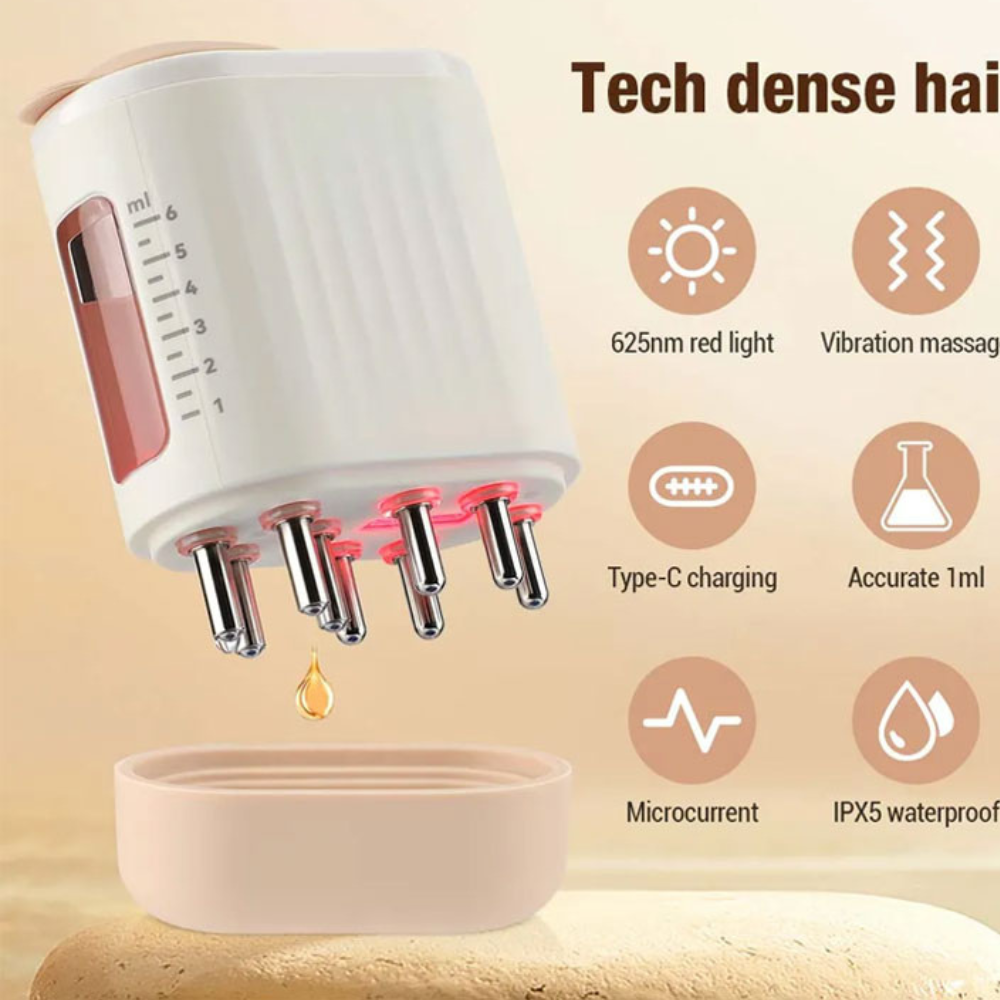 EMS Scalp Massager Comb with Red Light Therapy - IKEA