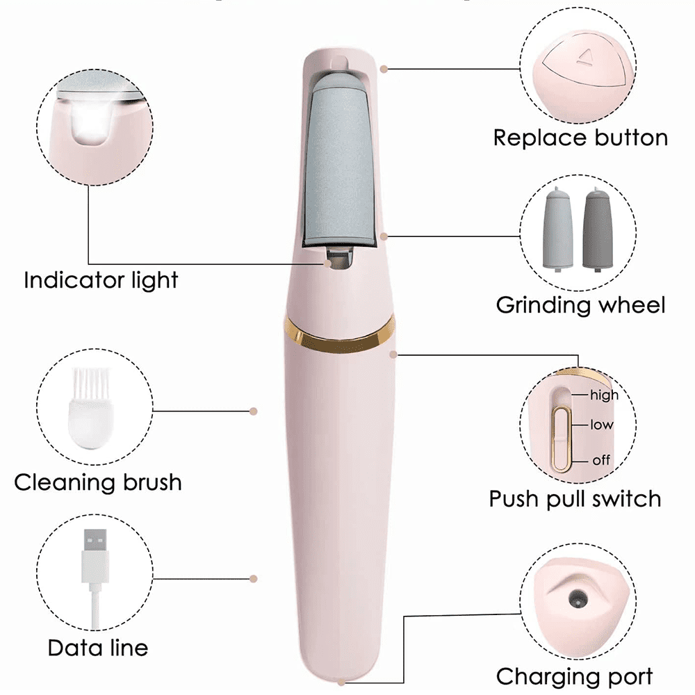 Electric Foot File Callus Remover - IKEA