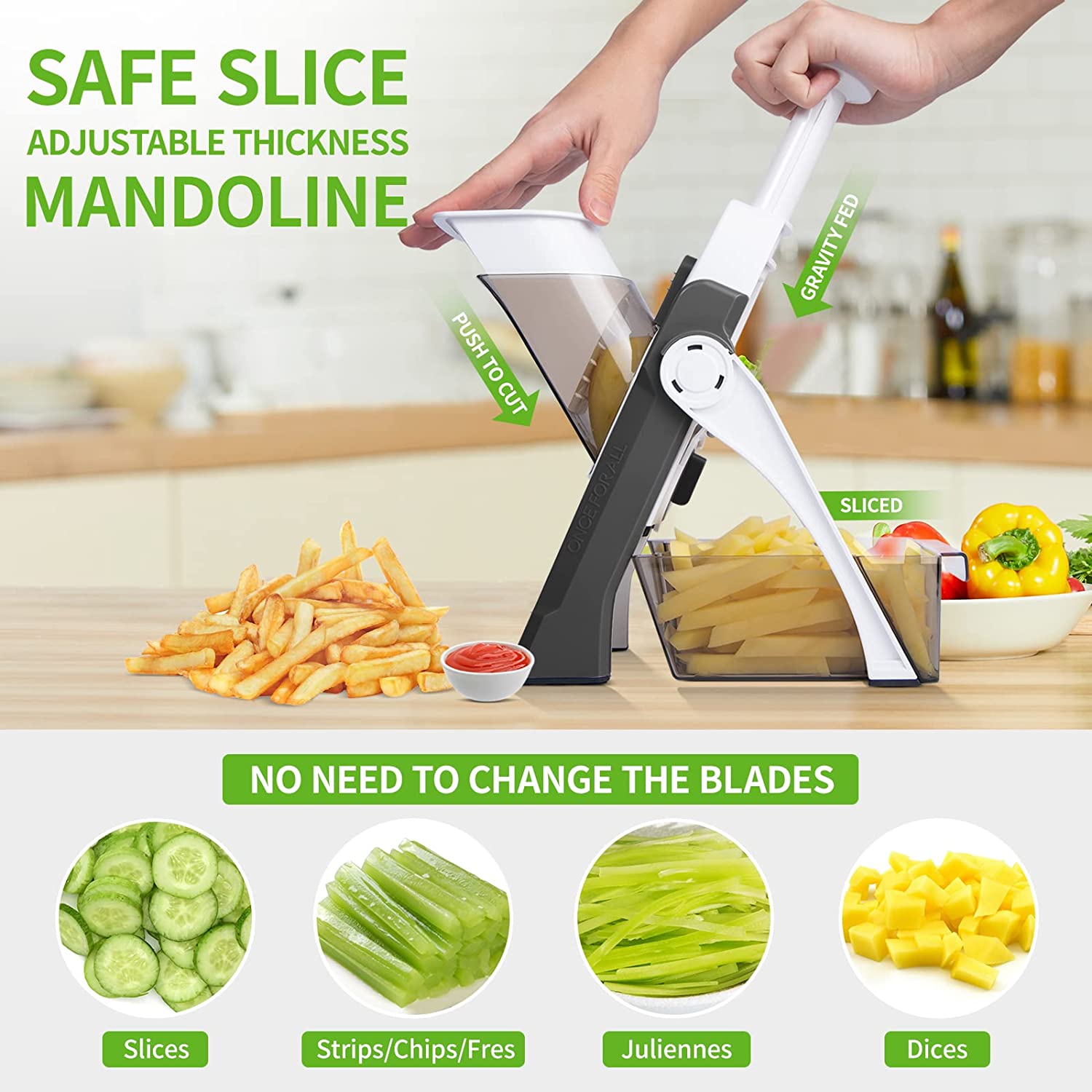 Multifunctional vegetable cutter slicing - IKEA