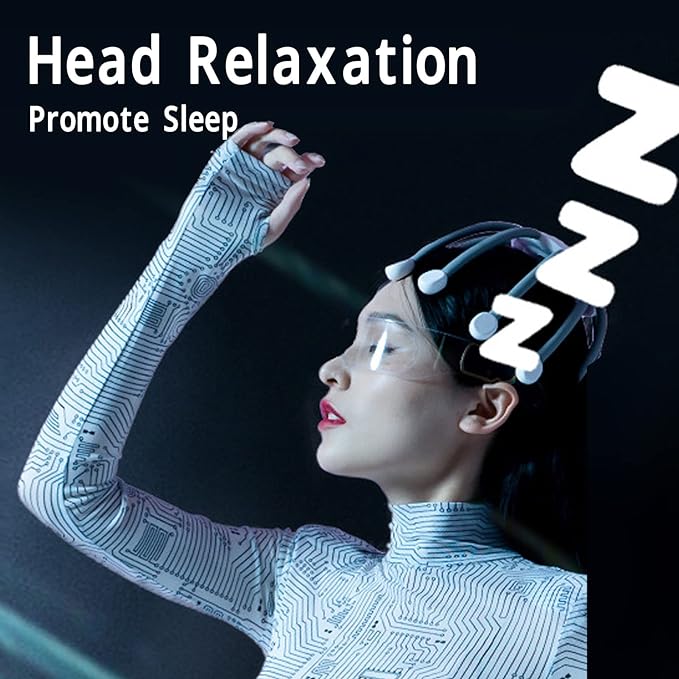 Electric Octopus Scalp Massager Multi-Vibration Therapy for Relaxation & Sleep - IKEA